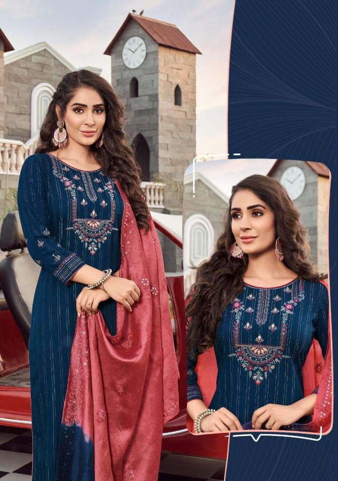 Ladies Flavour Pushpa 2 Designer Fancy Festive Wear Heavy Latest Ready Made Collection